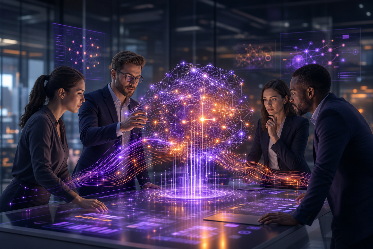 Enterprise AI and machine learning in business