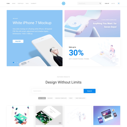 Home Shop 01 Preview